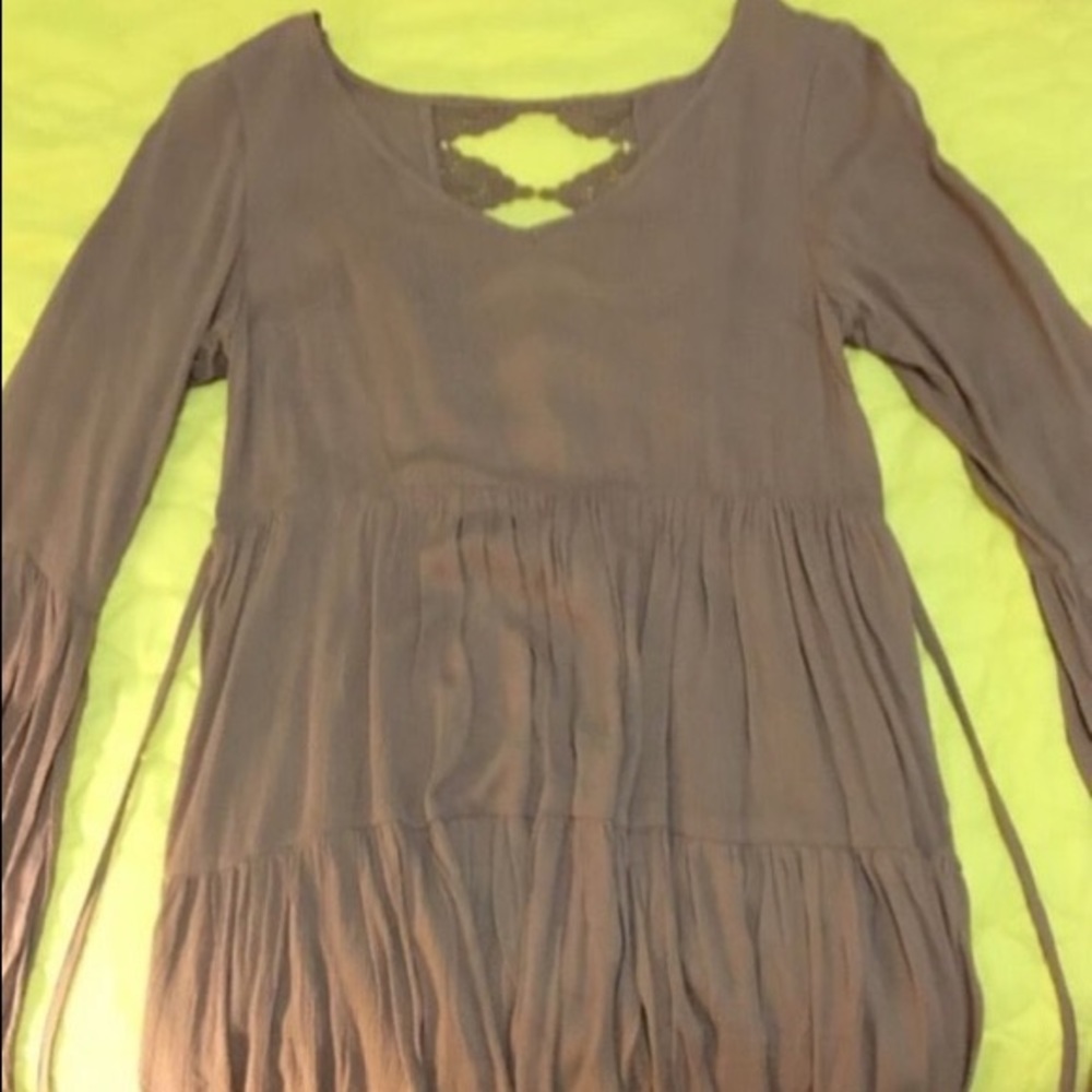 Bell sleeve dress